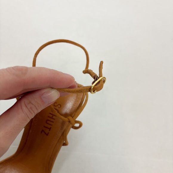 FLAW SCHUTZ Pompeii Sandal in Cuoio Brown Size 7.5 - Picture 4 of 10